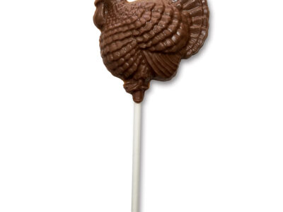 Milk chocolate turkey pop
