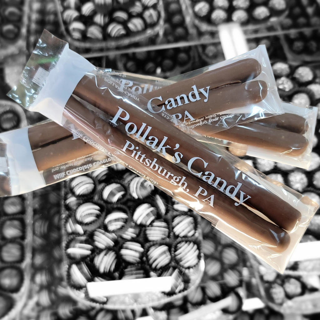Chocolate Covered Pretzel Rods Pollak's Candies