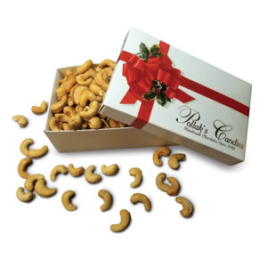 Giant Roasted Cashews in a Bow Box