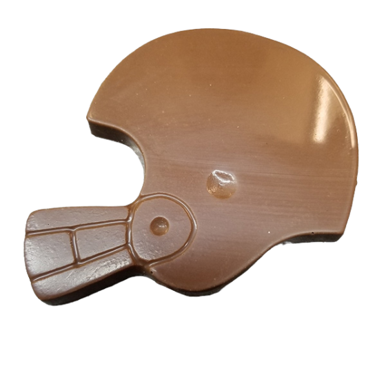 Chocolate Novelty Football Helmet Pollak's Candies