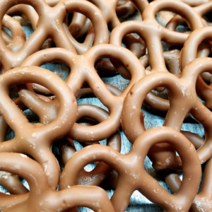 Chocolate covered pretzels
