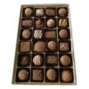 box with assorted chocolate pieces