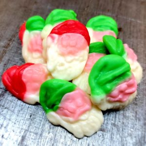 santa faces gummi candy