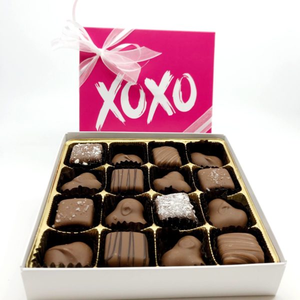 "XOXO" Nuts & Caramels Assortment