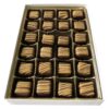 square chocolate covered peanut butter meltaways