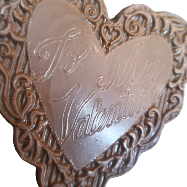 Chocolate Lace Heart