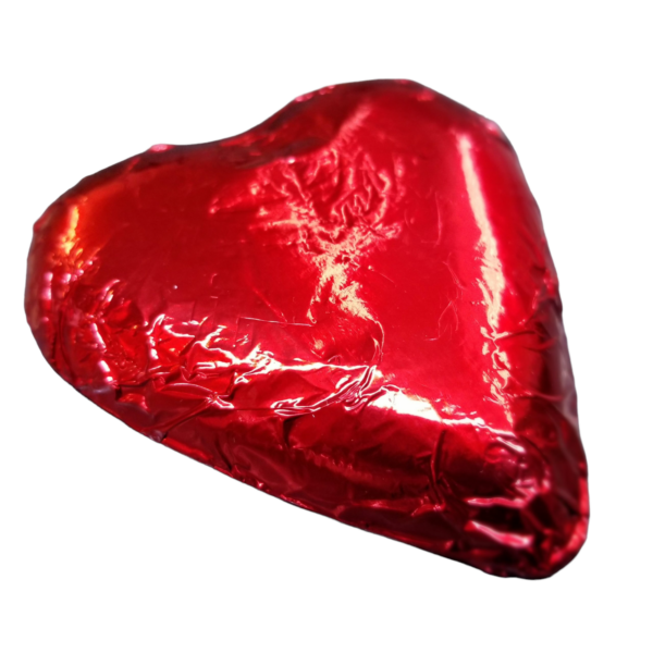 foiled heart