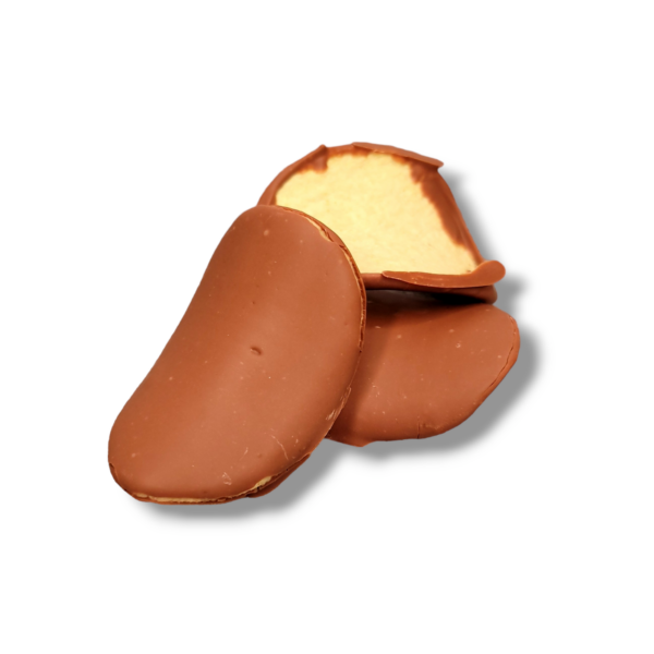 potato chip covered in milk chocolate