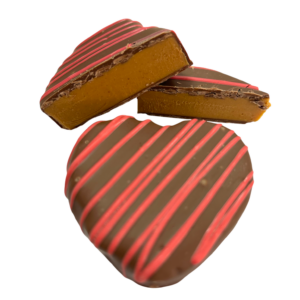 Peanut Butter Meltaway Heart